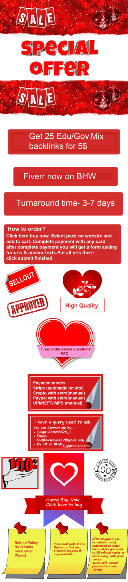 Buy edu gov backlinks